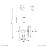 Neomounts by Newstar Select monitor ceiling mount_4