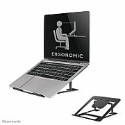 Neomounts by Newstar NSLS085BLACK foldable laptop stand for 10-17