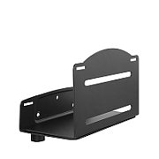 Neomounts by Newstar On-Wall PC Mount (Suitable PC Dimensions -Width: 12 - 21 cm) - Black  Specifications General Min. weight: 0 kg Max. weight: 10 kg  Functionality Width: 12 - 21 cm  https://www.neomounts.com/pc-thin-client/pc-desk-mounts/cpu-w100black- neomounts-by-newstar-cpu-holder/_1