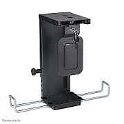 Neomounts by Newstar Lockable Under Desk PC Mount (Suitable PC Dimensions -Height: 20-36 cm / Width: 5-10 cm) - Black  Specifications General Min. weight: 0 kg Max. weight: 10 kg  Functionality Type: Fixed Width: 5 - 10 cm Height: 20 - 36 cm Height adjustment: Manual_3