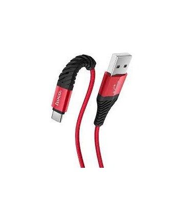 Cablu Date si Incarcare USB la Lightning HOCO X38 Cool, 1 m, Rosu_1