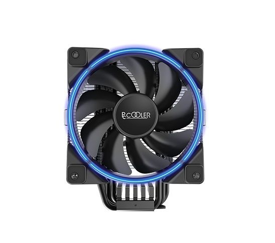 COOLER  PCCOOLER, skt. universal, racire cu aer, vent. 120 mm x 1, 1800 rpm, fixed LED RGB 