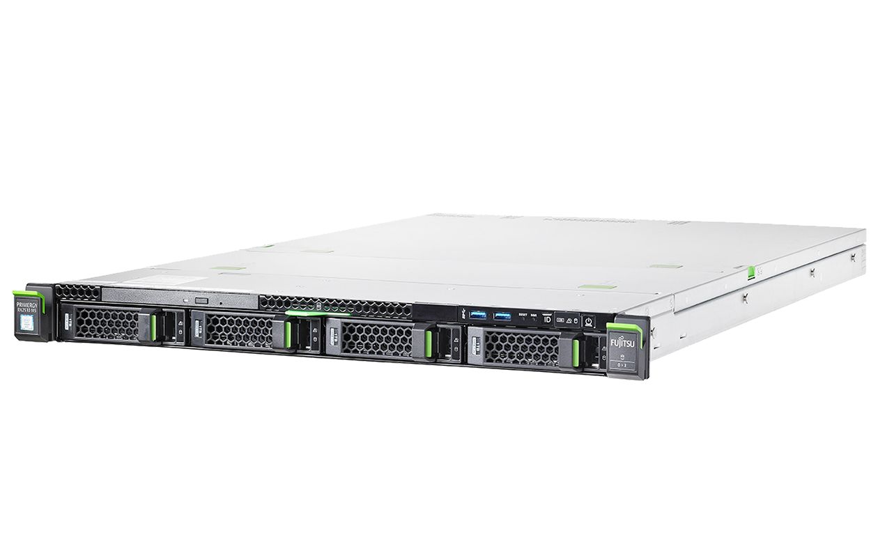Server Fujitsu Primergy RX2530 M5 Rack 1U Intel Xeon Silver 4208, 8C / 16T, 2.1 GHz base, 3.2 GHz turbo, 11 MB cache, 1 x 16 GB, Fara HDD, 8 x SFF, 450 W_2