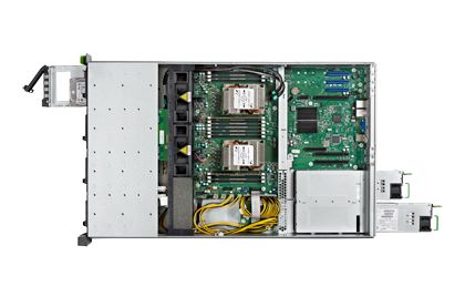 Server Fujitsu Primergy RX2520 M5 Rack 2U Intel Xeon Silver 4210, 10C / 20T, 2.2 GHz base, 3.2 GHz turbo, 13.75 MB cache, 85 W, 1 x 16 GB DDR4, Fara HDD, 8 x SFF, 800 W_4