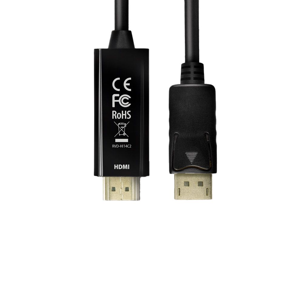 DisplayPort > HDMI 1.4 cable 1.8m 4K/30Hz_4