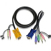 I/O ACC CABLE USB KVM 1.8M/3 IN 1 SPDH 2L-5302P..._1