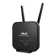 Asus Wireless-N300 LTE Modem Router, 4G-N12, IEEE 802.11b, IEEE 802.11g, IEEE 802.11n, IPv4, 802.11b: 1, 2, 5.5, 11 Mbps/ 802.11g: 6,9,12,18,24,36,48,54 Mbps/ 802.11n: up to 300 Mbps, 3* nternal 2dBi antenna for wi-fi, 2* Fixed 2dBi antenna for Mobile, 2.4 GHz, RJ45 for 10/100 BaseT for WAN x 1_1