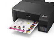 Imprimanta inkjet color CISS Epson L1210, dimensiune A4, viteza max 33ppm alb-negru, 15ppm color, rezolutie printer 5760x1440dpi, alimentare hartie 100 coli, imprimare fara margini, interfata: USB 2.0, consumabile: 103 ecotank Black, Cyan, Magenta, Yellow, C13T00S14A , C13T00S24A, C13T00S34A,_4