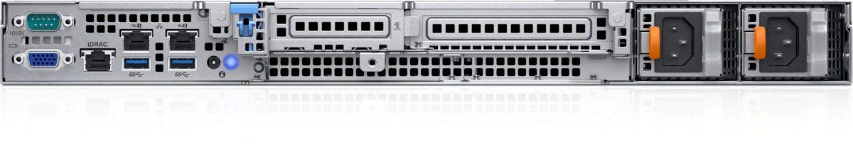 Server Dell PowerEdge R340 Rack 1U Intel Xeon E-2244G, 4C / 8T, 3.8 GHz base, 4.8 GHz turbo, 8 MB cache, 71 W, 1 x 16 GB DDR4, 480 GB SSD, 4 x LFF, 2 x 550 W_4