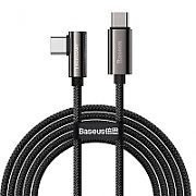 CABLU alimentare si date Baseus Simple Wisdom, Fast Charging Data Cable pt. smartphone, KIT 2 x USB la Lightning Iphone 2.4A, 1.5m, alb 