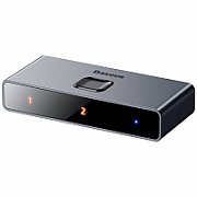 SWITCH video Baseus Matrix, HDMI bidirectional - 2x HDMI 4K / 30 Hz, gri 