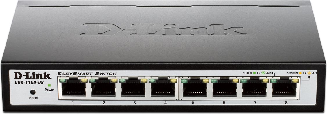 SWITCH D-LINK SMART 16 porturi Gigabit + 4 porturi combo SFP, carcasa metalica, rackabil, 