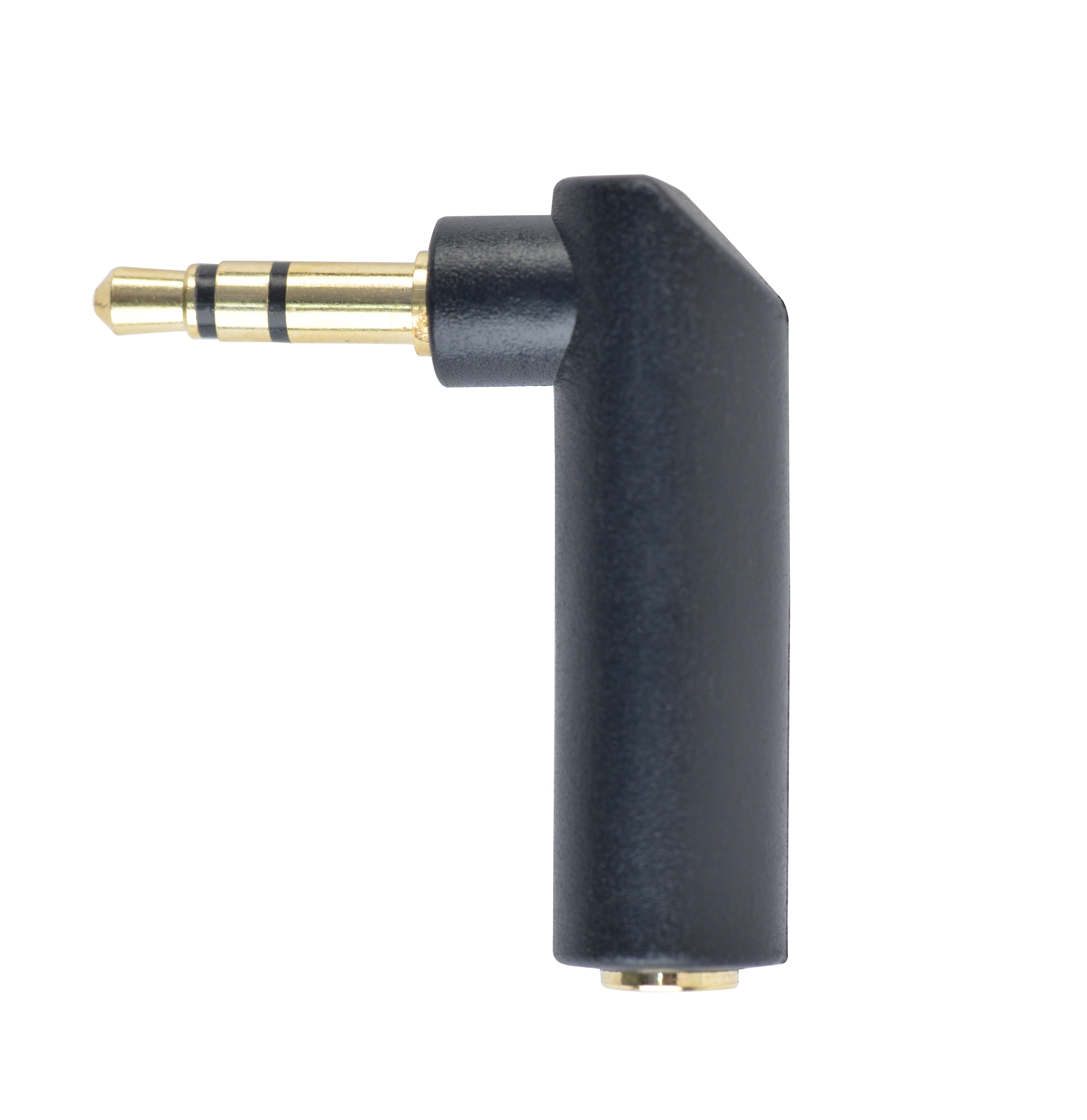 GEMBIRD A-3.5M-3.5FL audio adapter plug 3.5mm right angle adapter 90deg black_1