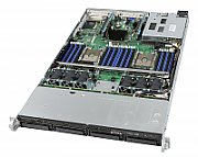 Server Intel Server System R1000WFR, Rack 1U, fara procesor, 2 x Intel socket 3647  max 165 W, 4 x LFF, 1100 W