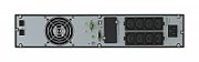 UPS Online USV X700R, 700 VA, 700 W, cu management, 8x C13, 1x C14, 1x RJ45, 1x USB, 12V 9Ah Rack 2U, Negru