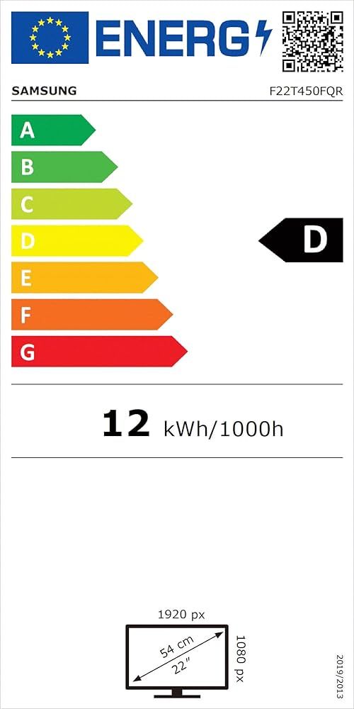 Samsung LCD F22T450FQR 22