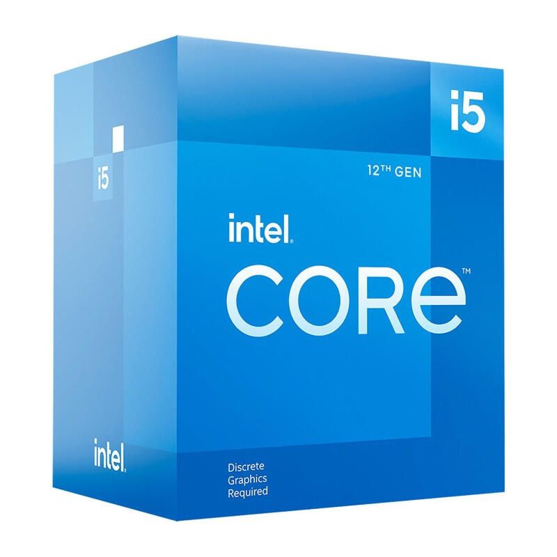 CPU Intel Core i5-12400F / LGA1700 / Box ### 6 Cores / 12Threads / 18MB Cache / No GPU int._1