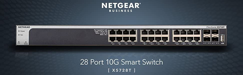 Netgear 24Port Switch 100/1000/10000 XS728T_2