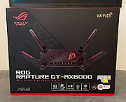 Asus Dual-band WiFi6 Router gaming, GT-AX6000, ROG Rapture, Standarde wireless: EEE 802.11a, IEEE 802.11b, IEEE 802.11g, IEEE 802.11n, IEEE 802.11ac, IEEE 802.11ax, IPv4, IPv6,  2.4GHz- 1148Mbps, 5GHz- 4804Mbps, 4 x antene externe, Procesor: 2.0 GHz quad-core, Memorie: 256 MB Flash, 1 GB RAM, Dual_2