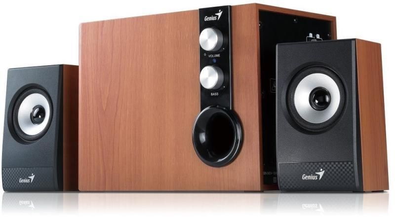 Boxe GENIUS SW-HF2.1 1205 II, 32W, lemn