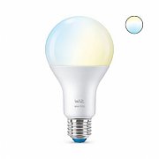 Bec LED inteligent WiZ Whites, Wi-Fi, A67, E27, 13W (100W), temperatura lumina reglabila (2700K-6500K), 1521 lumeni, compatibil Google Assistant/Alexa/Siri, dimensiuni 14.2x7.7cm;_1