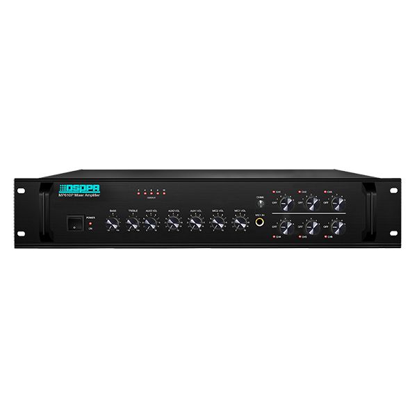 Amplificator 250W cu mixer DSPPA MP610P, 6 zone, 4Mic si 3AUX, 100V & 4-16 Ohmi_1