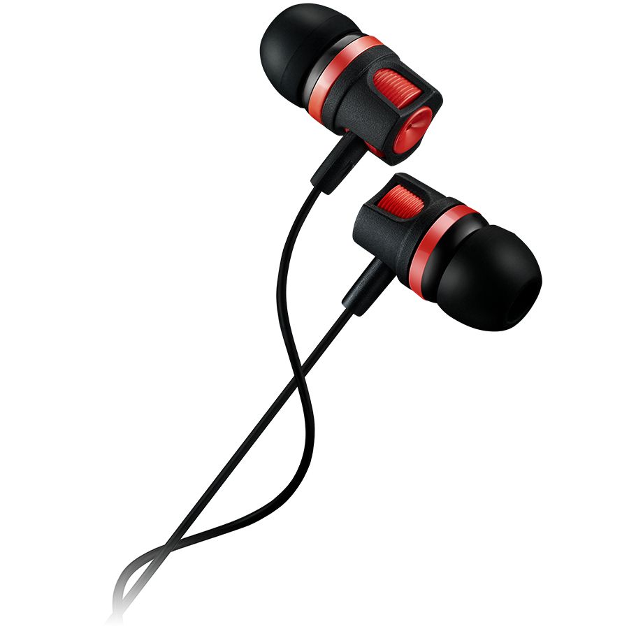 CANYON EP-3 Stereo earphones with microphone, Red, cable length 1.2m, 21.5*12mm, 0.011kg_1
