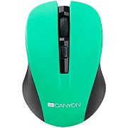 CANYON MW-1 2.4GHz wireless optical mouse with 4 buttons, DPI 800/1200/1600, Green, 103.5*69.5*35mm, 0.06kg_1