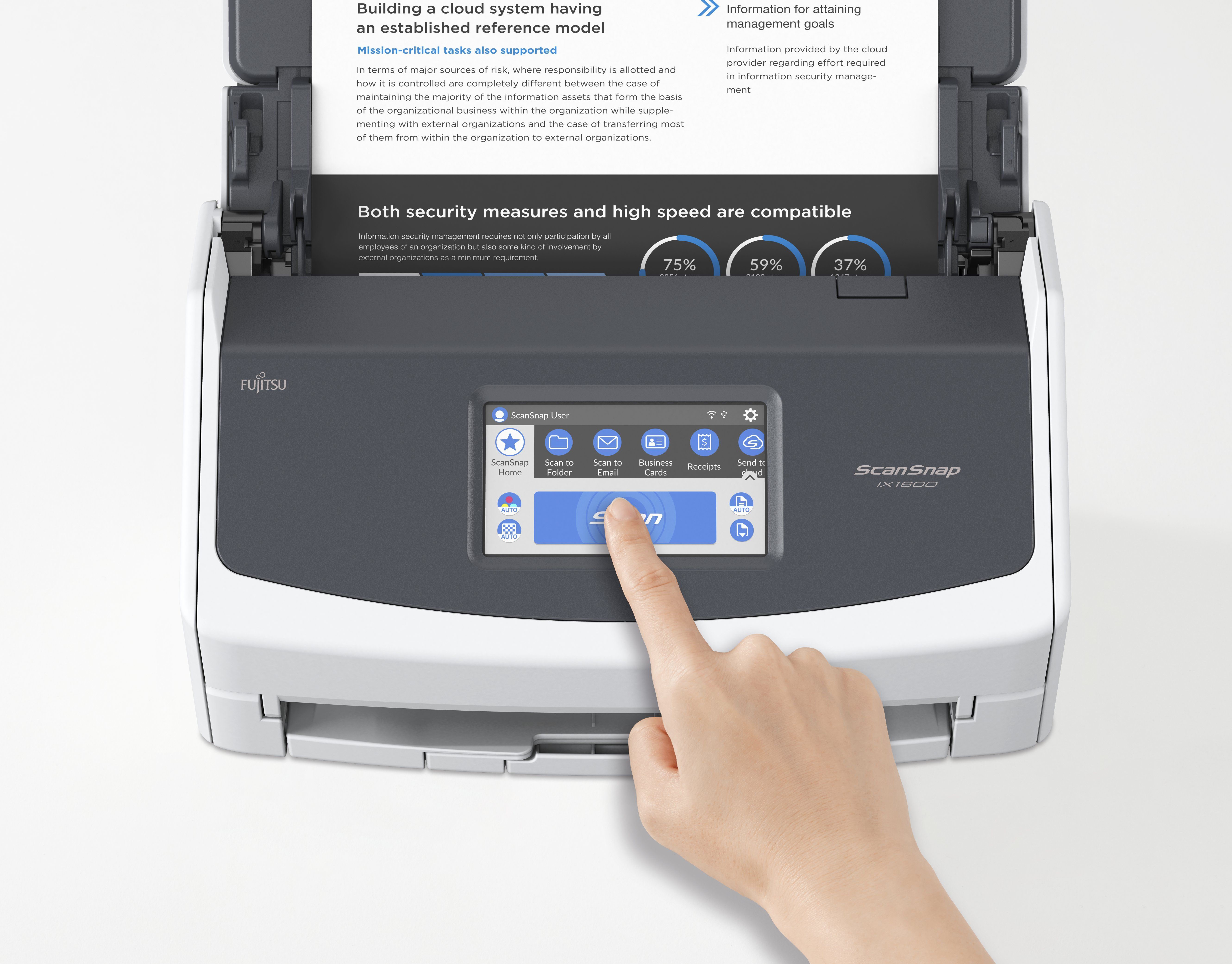 Fujitsu ScanSnap iX1600 Dokumentenscanner_3