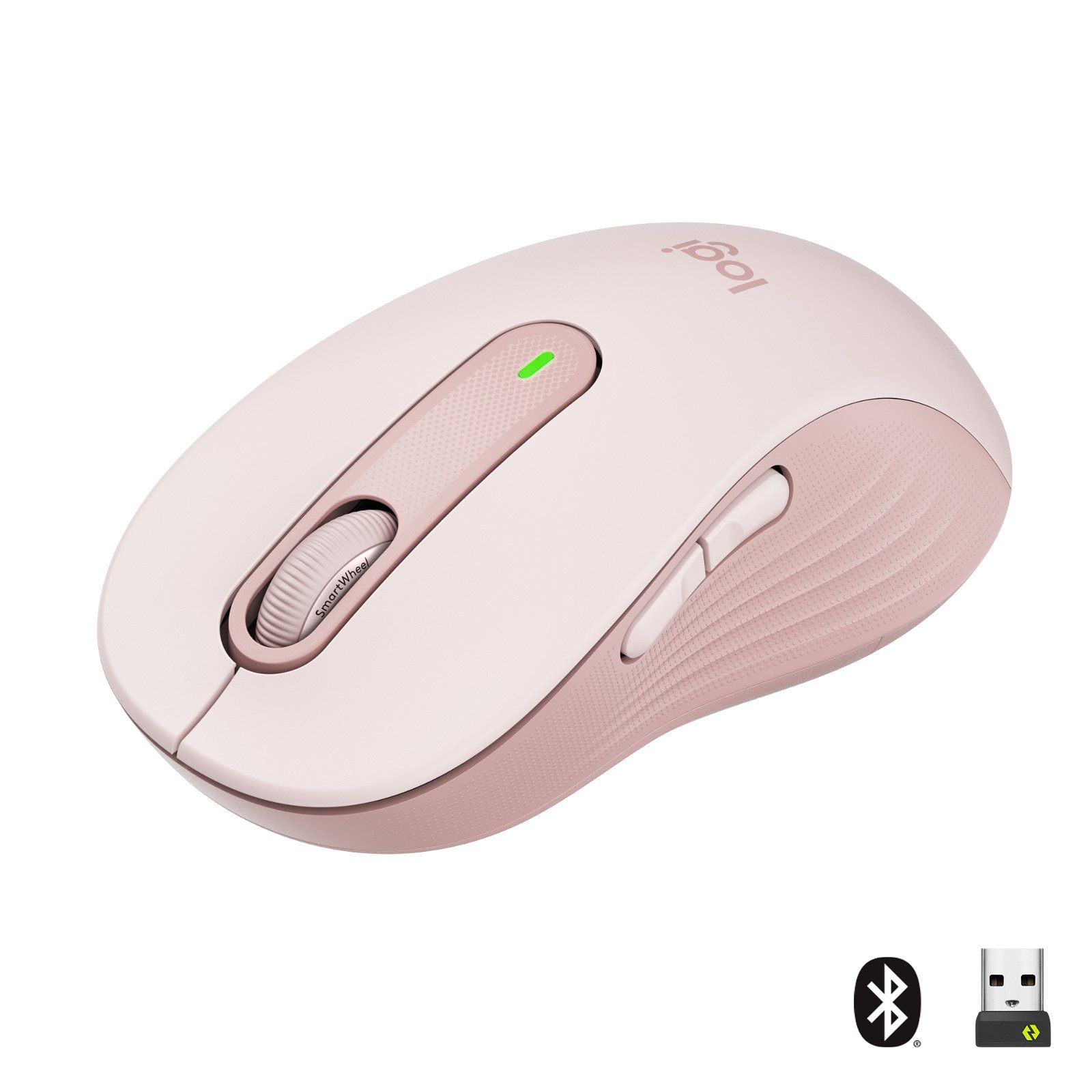 LOGITECH Signature M650 L Wireless Mouse - ROSE - BT - EMEA - M650 L_2