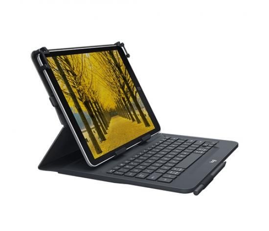 LOGITECH Universal Folio with keyboard for 9-10 inch tablets - UK - INTNL_1