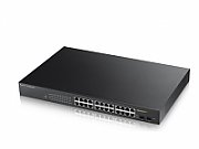 Switch Zyxel GS190024HPV2-EU0101F, 24 porturi 10/100/1000 Mbps