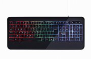 GEMBIRD KB-UML-03 Slim Rainbow backlight multimedia keyboard black US layout_1