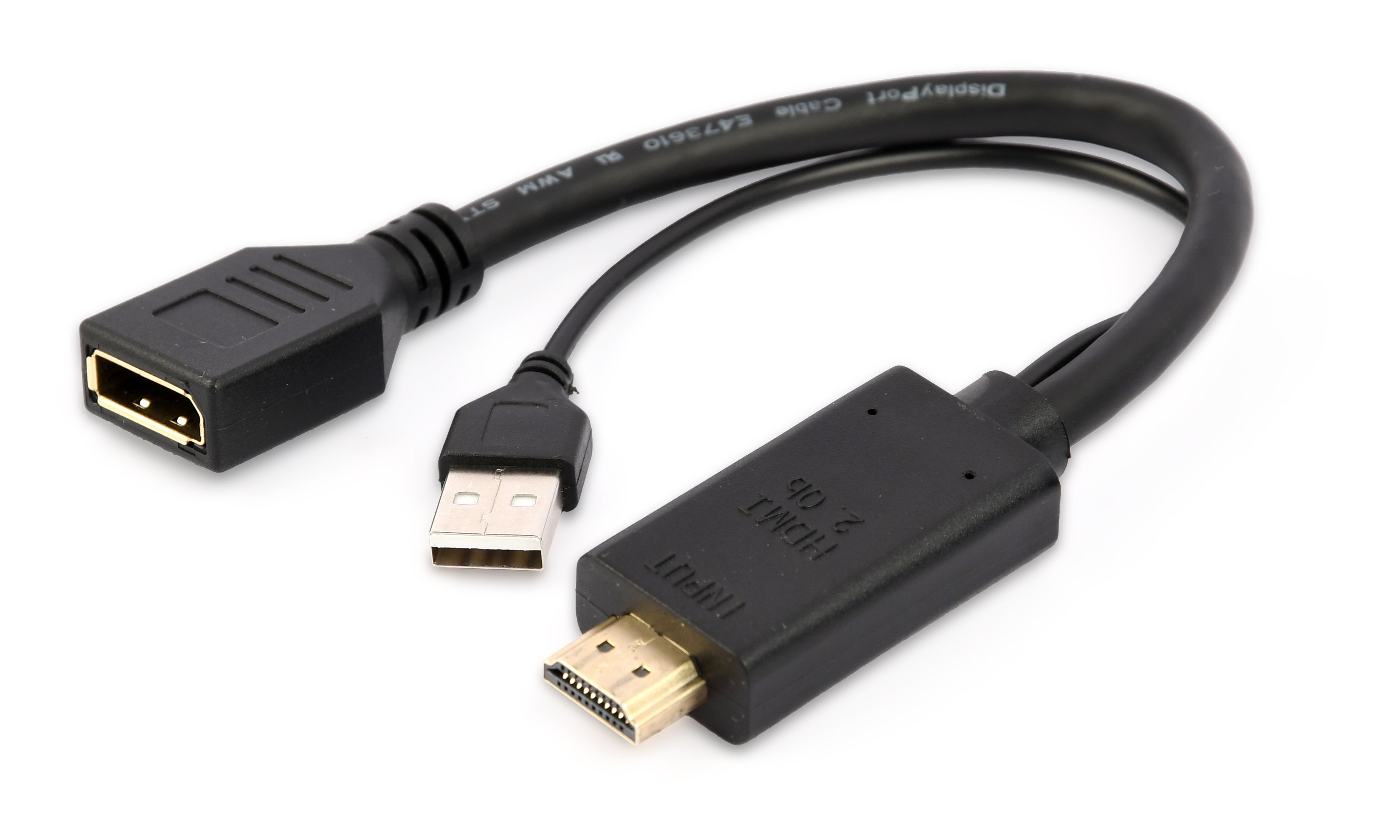 GEMBIRD A-HDMIM-DPF-01 Active 4K HDMI to DisplayPort adapter black_1