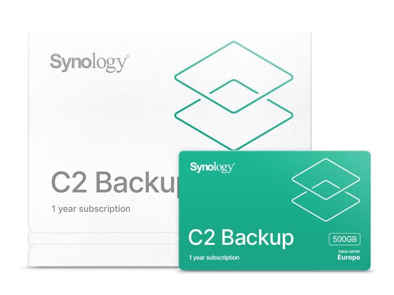 SYNOLOGY C2 backup 500GbE 1 year_1