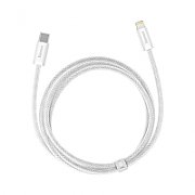 CABLU alimentare si date Baseus Dynamic, Fast Charging Data Cable pt. smartphone, USB Type-C la Lightning Iphone PD 20W, braided, 1m, alb 