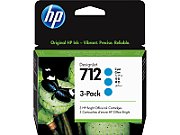 HP 712 3-Pack 29-ml Cyan DesignJet Ink Cartridge_1