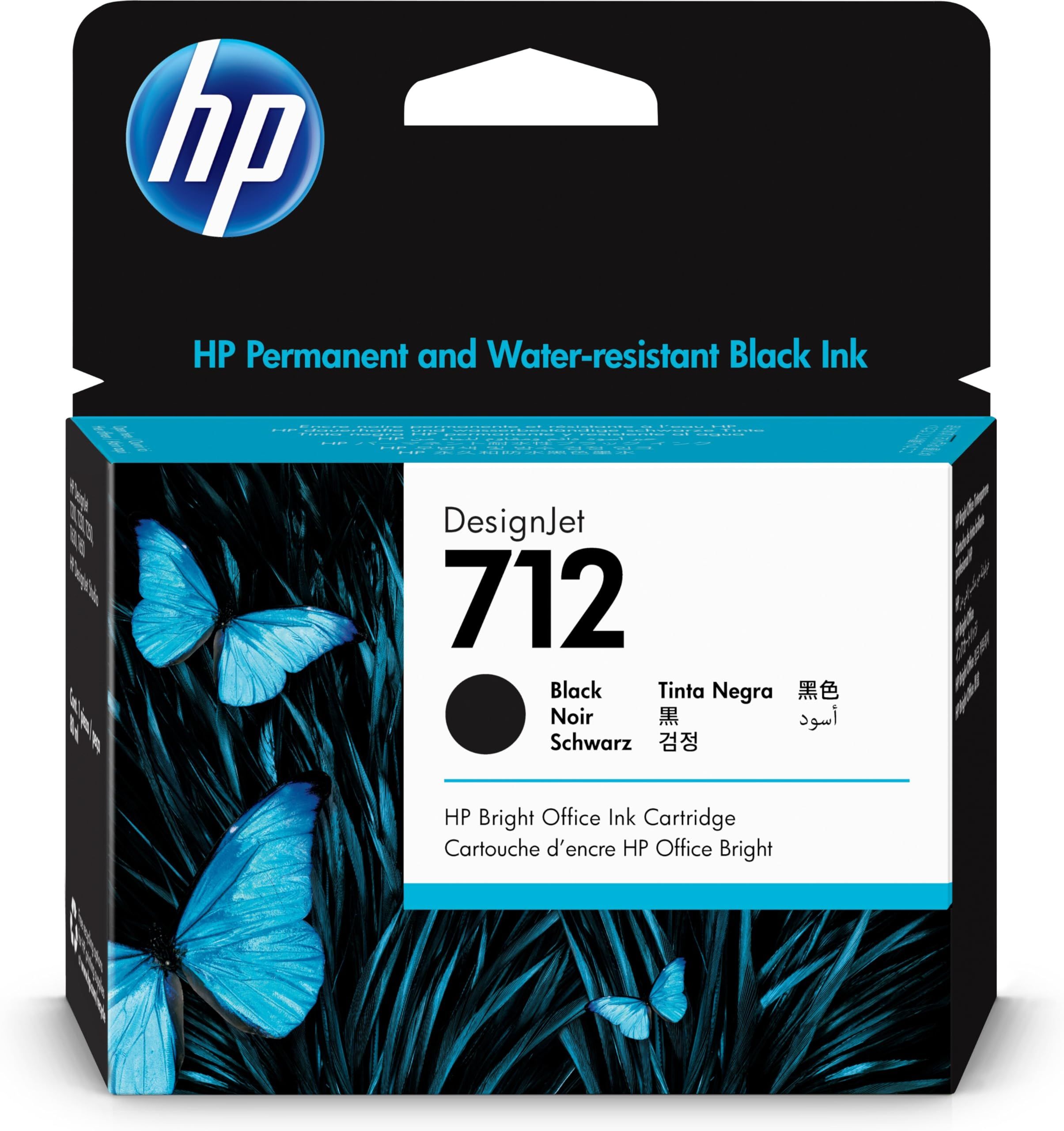 HP 712 80-ml Black Designjet Ink Cartridge_1