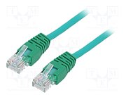 GEMBIRD PP12-0.25M/G patchcord RJ45 cat.5e UTP 0.25m green_1