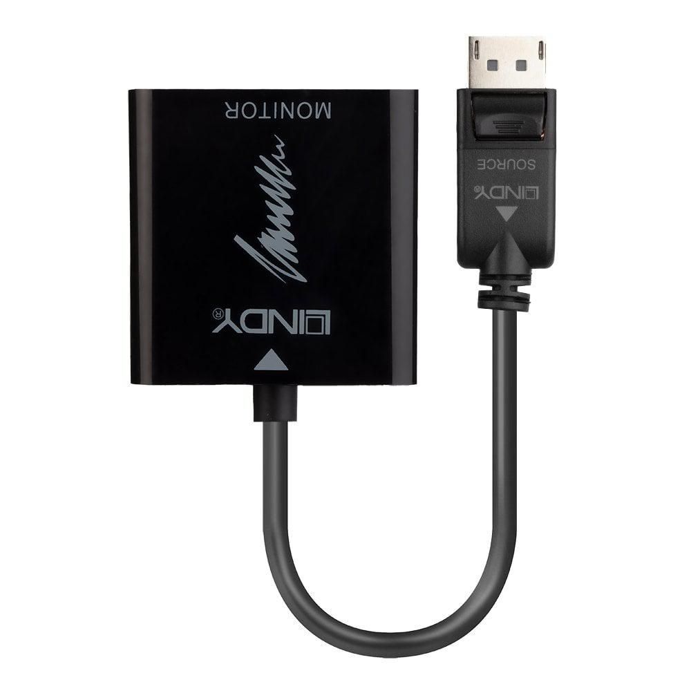 Adaptor Lindy DisplayPort 1.2 to HDMI 2.0 18G Active Converter  https://www.lindy.co.uk/audio-video-c2/converters-scalers- c105/displayport-1-2-to-hdmi-2-0-18g-active-converter-p9448_3