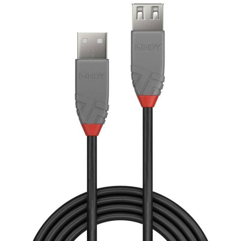 Cablu Lindy 5m USB 2.0 Type A Extension, Anthra Line  https://www.lindy.co.uk/cables-adapters-c1/usb-c449/5m-usb-2-0-type-a- extension-cable-anthra-line-p11316_2