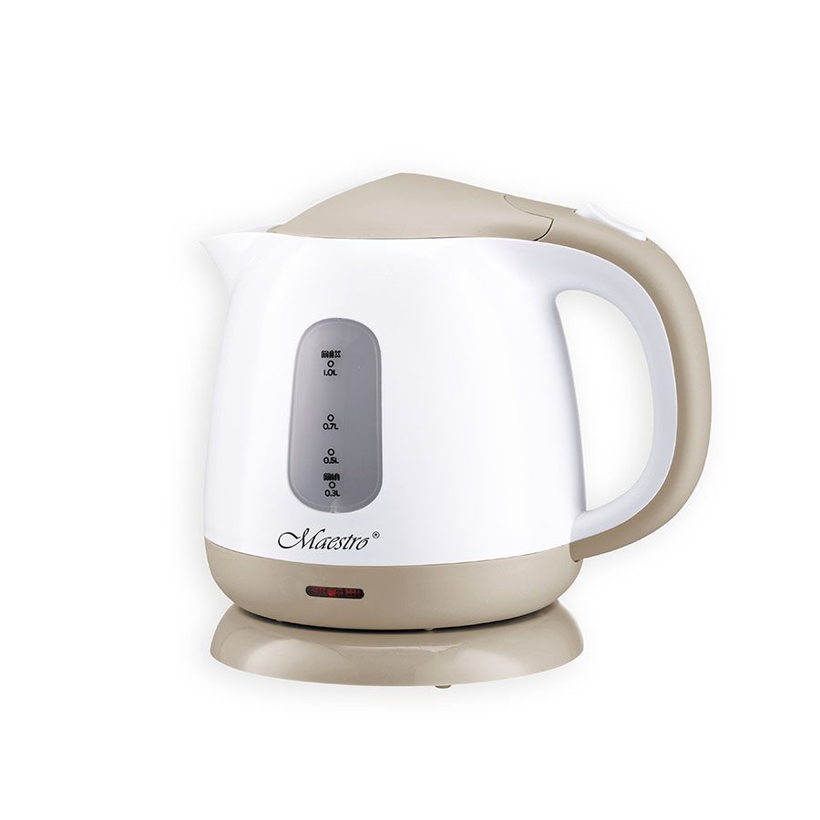 Electric kettle Maestro MR-012, white and beige_4