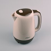 Feel-Maestro MR042 beige electric kettle 1.7 L Beige, Brown 2200 W_1