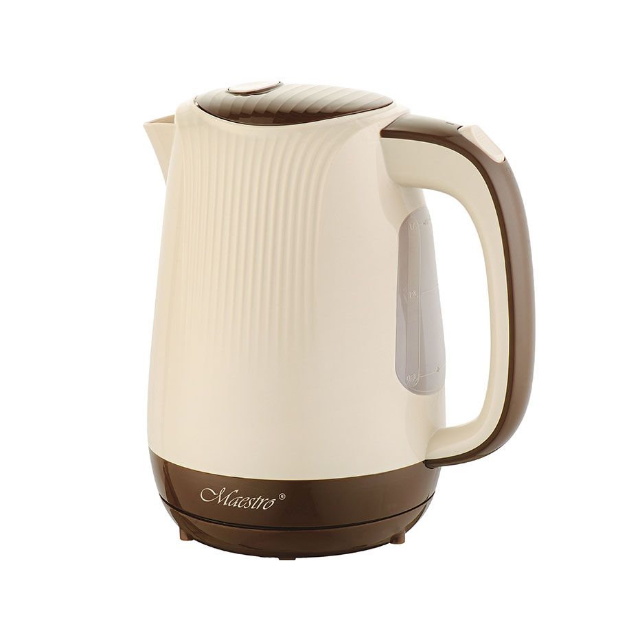 Feel-Maestro MR042 beige electric kettle 1.7 L Beige, Brown 2200 W_6