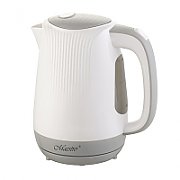 Feel-Maestro MR042 white electric kettle 1.7 L Grey, White 2200 W_1