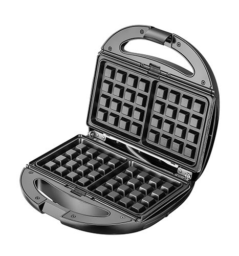 Adler AD 3040 sandwich maker 1200 W Black, Grey_9