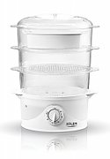 Adler AD 633 steam cooker 3 basket(s) White Freestanding 800 W_1