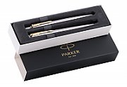 Parker-Zestaw pióro+długopis Jotter stalowy GT_1