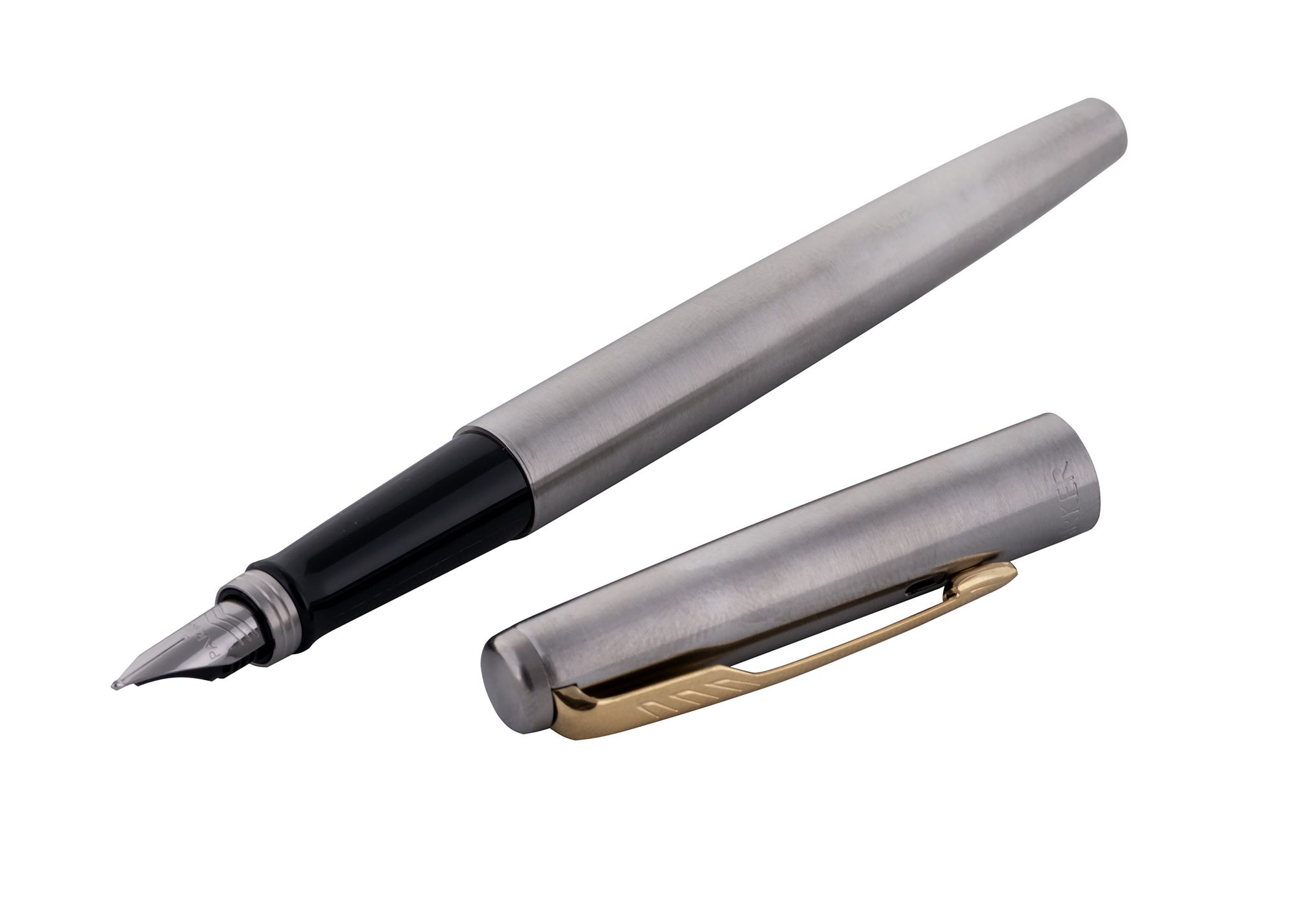 Parker-Zestaw pióro+długopis Jotter stalowy GT_7