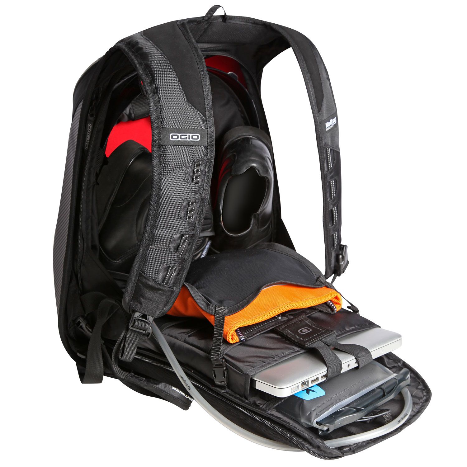 OGIO MOTORCYCLE BACKPACK NO DRAG MACH 5 BLACK P/N: 123006_36_4